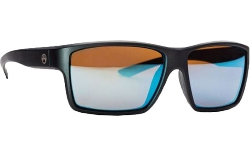 Magpul Industries Explorer matte black frame bronze lens w/blue lens mirror