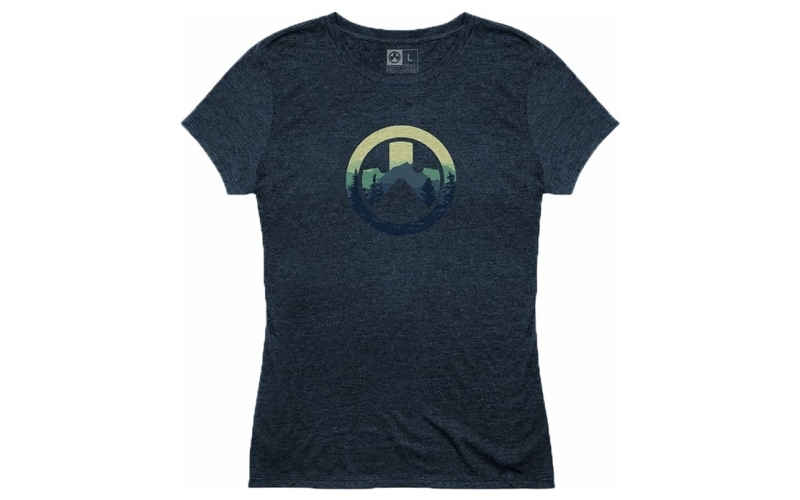 Magpul Industries Cascade icon logo cvc t-shirt navy heather large