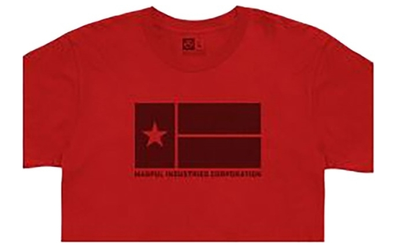 Magpul Industries Lone star cotton t-shirt red large