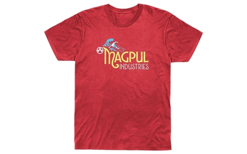 Magpul Industries Hang 30 blend t-shirt red heather lg