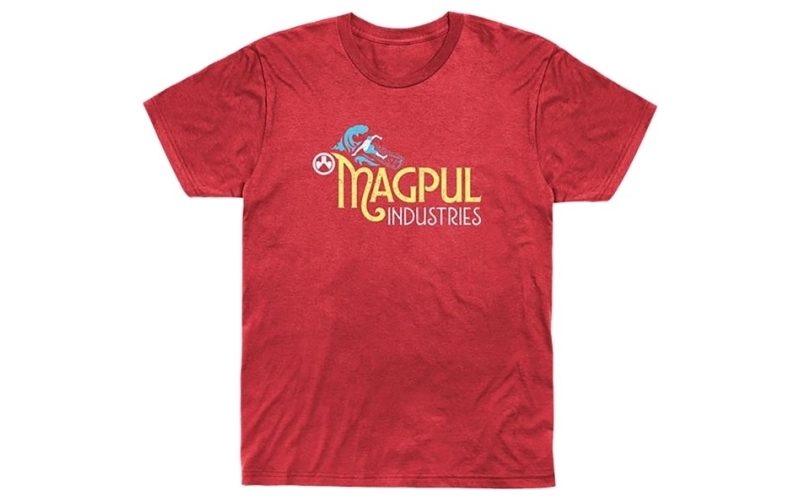 Magpul Industries Hang 30 blend t-shirt red heather sm