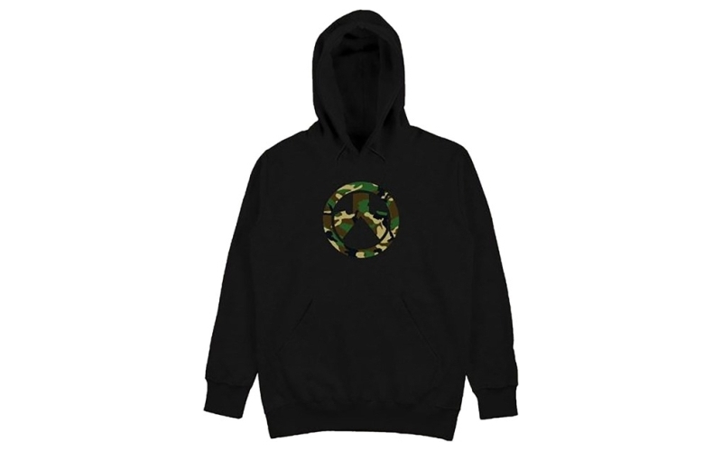 Magpul Industries Woodland camo icon hoodie black small