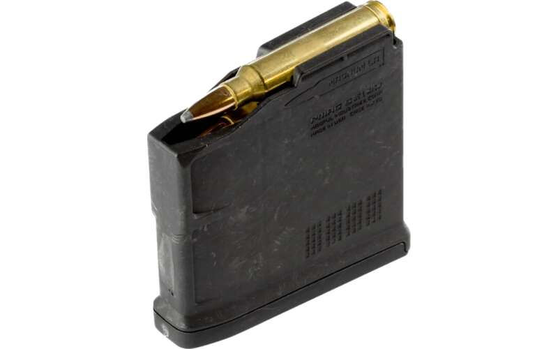 Magpul Industries Magazine, PMAG, Magnum Long Action Calibers, 5 Rounds, Fits AICS Long Action And Hunter 700L Stock, Black MAG698-BLK