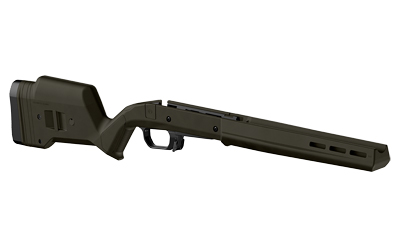 Magpul Industries Hunter 110 Stock, OD Green, Left Hand, Fits Savage 110 Short Action (Does Not Fit Axis Rifles), Includes Bolt Action Magazine Well and 5Rd 7.62 PMAG MAG1069-ODG-LT