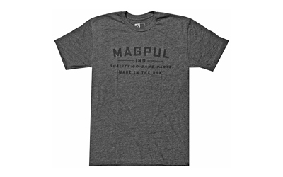 Magpul Industries Go Bang Parts, T-Shirt, Large, Charcoal Heather MAG1112-011-L