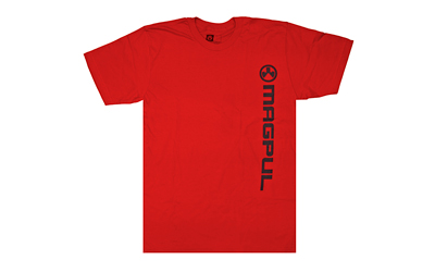 Magpul Industries Vert Logo, T-Shirt, XLarge, Red MAG1113-610-XL