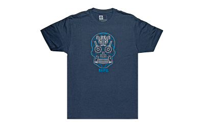 Magpul Industries Sugar Skull, T-Shirt, 2XLarge, Navy MAG1217-411-2XL