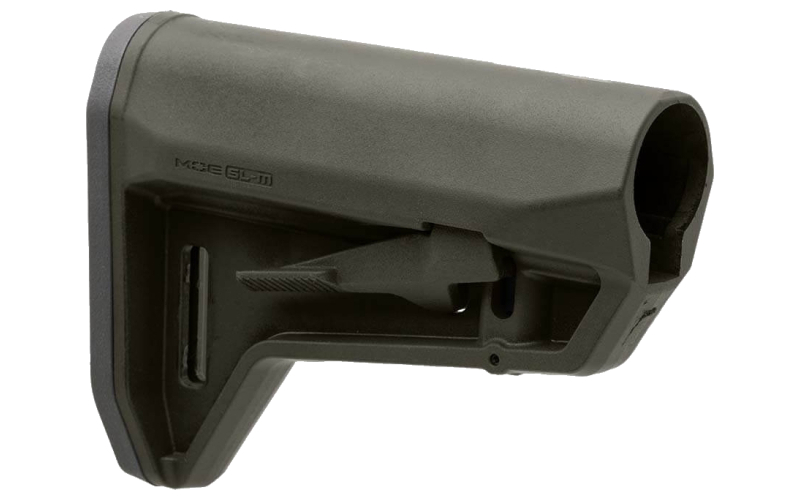 Magpul Industries MOE SL-M Carbine Stock, Fits Mil-Spec Buffer Tubes, Matte Finish, Olive Drab Green MAG1242-ODG