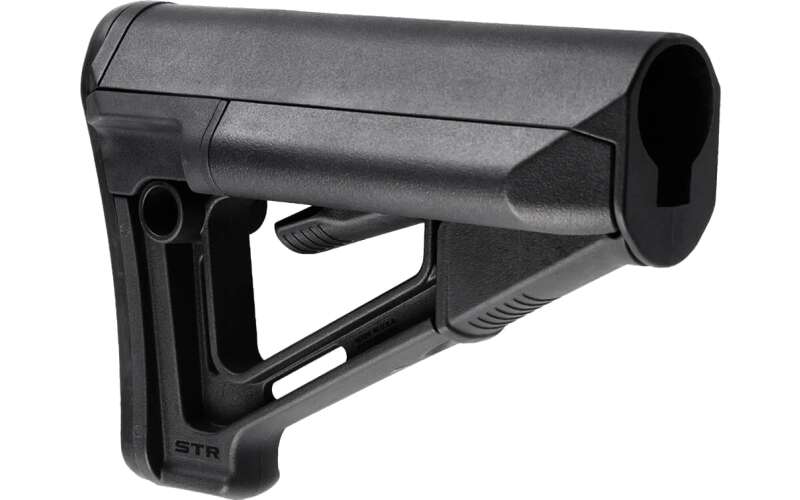 Magpul Industries STR Stock, Fits AR-15, Commercial Dia, Black MAG471-BLK