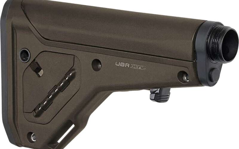 Magpul Industries UBR Gen 2, Collapsible Stock, Buffer Tube, AR Rifles, Olive Drab Green MAG482-ODG