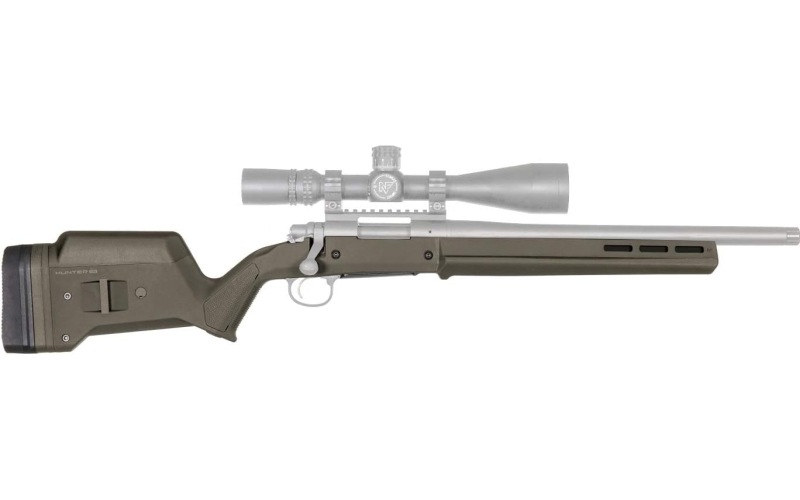 Magpul Industries Hunter 700 Stock, Fits Remington 700 Short Action, Olive Drab Green MAG495-ODG