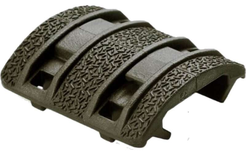 Magpul Industries XTM Enhanced Rail Panel, Fits Picatinny Rail, 4 Two Piece Panels, Polymer Construction, Olive Drab Green MAG510-ODG