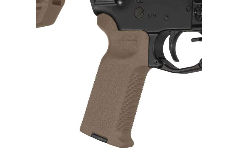 Magpul Industries MOE K-2 Pistol Grip, TSP Texture, Fits AR-15 Rifles, Flat Dark Earth MAG522-FDE