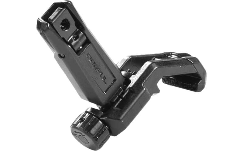 Magpul Industries MBUS PRO Rear Sight, Fits Picatinny, Offset, Black MAG526-BLK