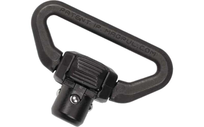 Magpul Industries QDM QD Sling Swivel, Fits Standard Sized QD Cups, Melonited Steel, Black MAG543-BLK