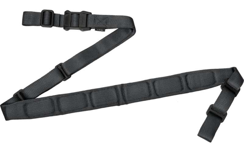 Magpul Industries MS1 Padded Sling, Fits AR Rifles, 1 or 2 Point Sling, Gray MAG545-GRY