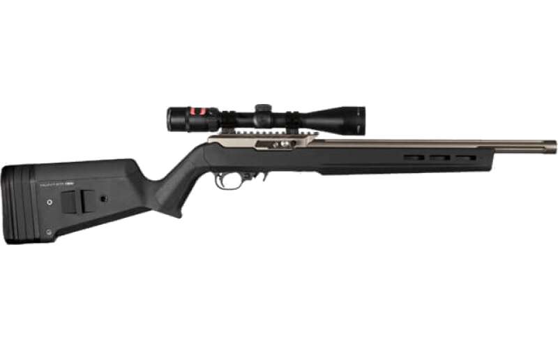 Magpul Industries Hunter X-22 Stock, Fits Ruger 10/22, Drop-In Design, Black MAG548-BLK