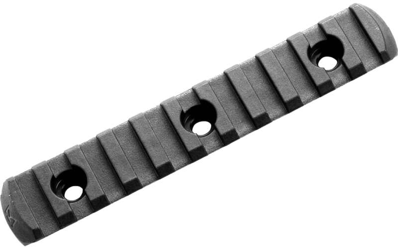 Magpul Industries M-LOK Rail Section, Fits M-LOK Hand Guard, 11 Slots, Black MAG593-BLK