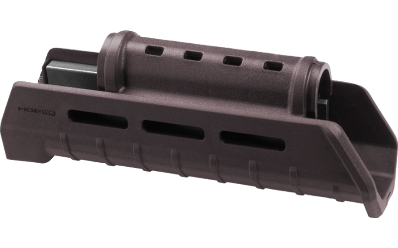 Magpul Industries MOE Handguard, Fits AK Rifles except Yugo Pattern or RPK style Receivers, Integrated Heat Shield, M-LOK Mounting Capabilities, Plum MAG619-PLM