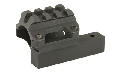 Magpul Industries Hunter X-22 Backpacker Optics Mount, For Ruger 10/22 Takedown,  Black Finish, Barrel Mounted Aluminum Optic Rail, Replaces Factory Takedown Barrel Block MAG799-BLK