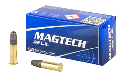 Magtech Rimfire, 22LR, 40 Grain, Lead Round Nose, 50 Round Box 22B