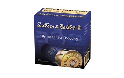 Sellier & Bellot Special Slug 12Ga Shotshell, 2.75", 1 oz, 25, 250 SB12SLUG