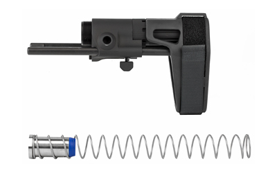 Maxim Defense Industries Gen:6 CQB Pistol Brace, Pistol Stabilizing Brace, Fits AR Platform, Matte Finish, Black, Includes S Maxim Buffer and Spring MXM-47544