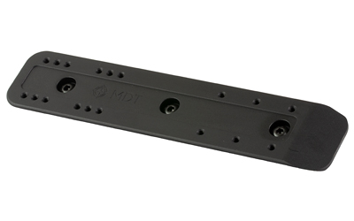 MDT M-LOK Arca Rail, 7", Anodized Finish, Black, Aluminum Construction, Fits M-lok 103568-BLK