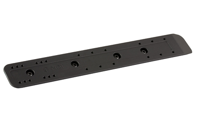 MDT M-LOK Arca Rail, 10.25", Anodized Finish, Black, Aluminum Construction, Fits M-lok 103572-BLK
