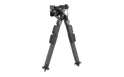 MDT CKYE-Pod Gen2, Bipod, Double Pull Standard Legs, Height Adjustable, Tension Adjustment Knob, BTC Mount for ARCA/RRS Dovetail and Picatinny, Spiked Feet, Hard Coat Anodized Finish, Black, Aluminum Construction 106293-BLK
