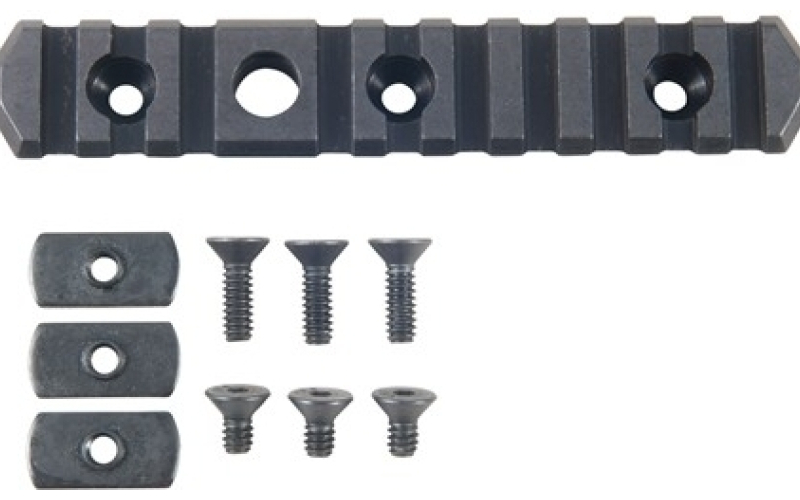 Mdt Direct thread rail picatinny aluminum black 5''
