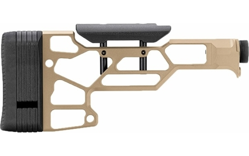 Mdt Sleketon rifle buttstock srs lite fde