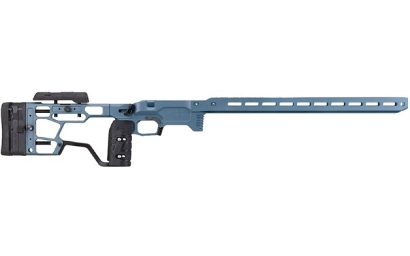 Mdt Acc elite chassis system for rem 700 sa rh titanium blue