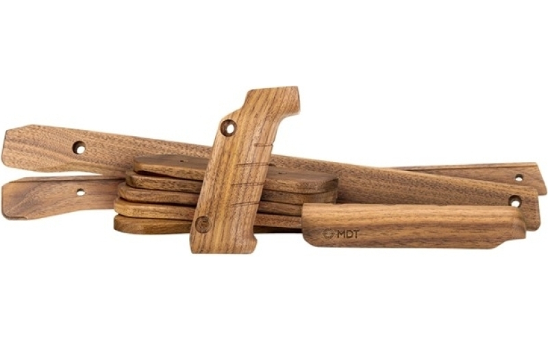Mdt Xrs chassis timbr panels with angled grip walnut