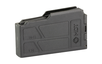 MDT Magazine, 30-06 Springfield, 3 Rounds, Polymer, Fits Long Action 3.850" AICS Pattern, Black 106255-BLK