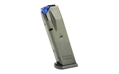 Mec-Gar USA Pistol Magazine, 9MM, 10 Rounds, Fits CZ 75B/85B Pistols, Blued MGCZ7510B