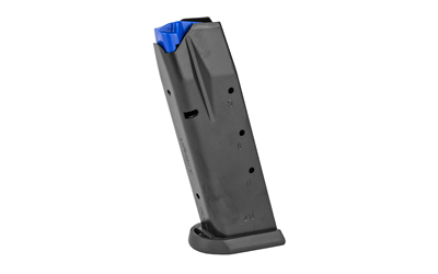 Mec-Gar USA Pistol Magazine, 9MM, 15 Rounds, Fits CZ 75 Compact Pistols, Steel, Blued Finish MGCZCOMP15AFC