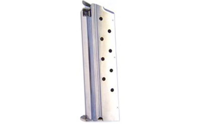 Mec-Gar USA Pistol Magazine, 9MM, 9 Rounds, Fits 1911 Pistols, Steel, Nickel Finish MGCGOV9LN