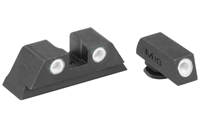 Meprolight Tru-Dot, Sight, Fits GLOCK 17/19/22/23, Green/Green 0102243101