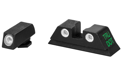 Meprolight Tru-Dot, Sight, Fits GLOCK 17/19/22/23, Green/Orange 0102243301