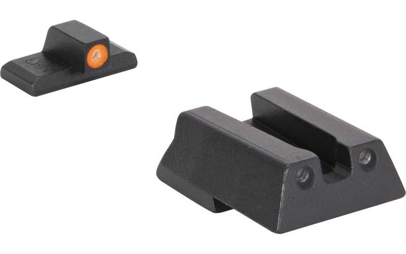 Meprolight Hyper-Bright, Tritium Sight Set, Orange Front/Green Rear, Fits H&K HK45/HK45C/P30/VP9/SFP9 0415453131