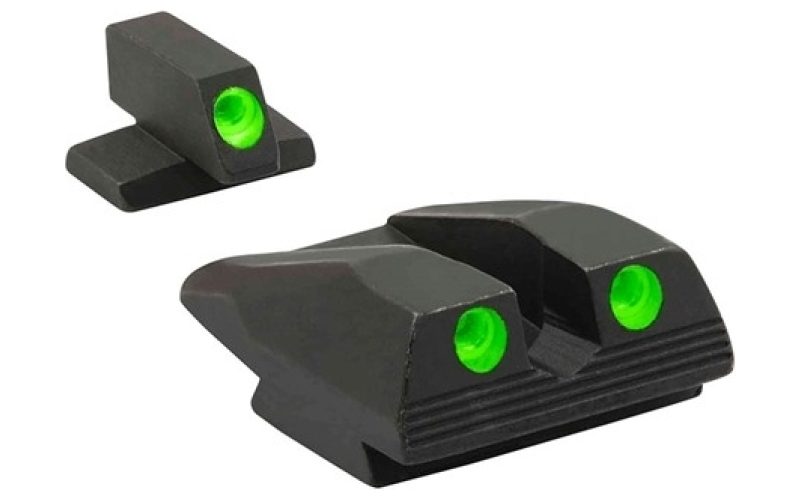Meprolight Tru-dot~ sight set, fnx 9mm/40/45 green