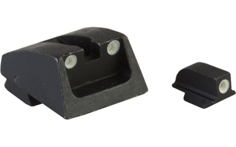 Meprolight Tritium fixed night sight (pre 2007) green front 3 white dot