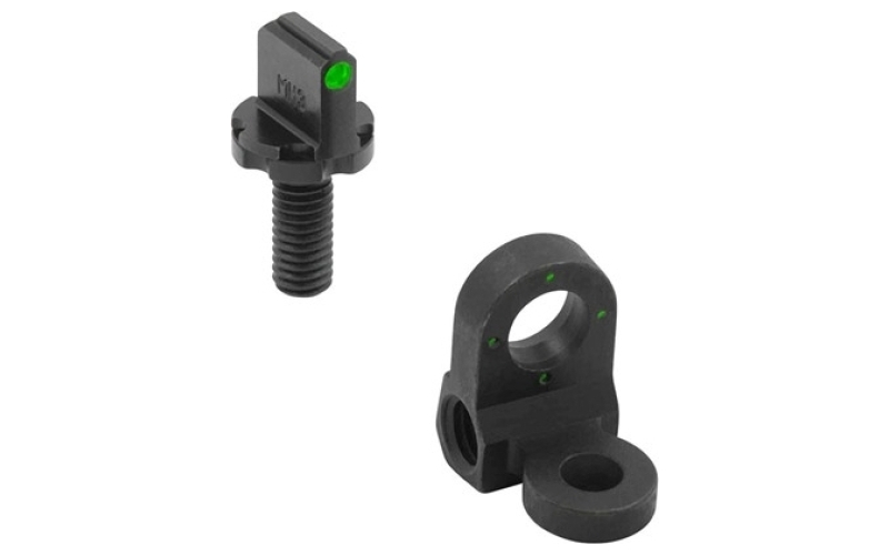 Meprolight Ar-15 peep a1/a2 4 dot rear sight set black