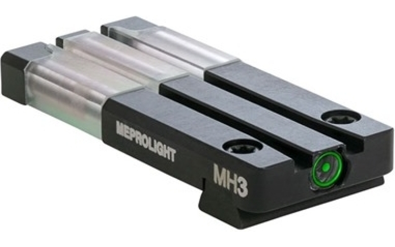 Meprolight Fiber-tritium bullseye rear sight for sig sauer p365 grn