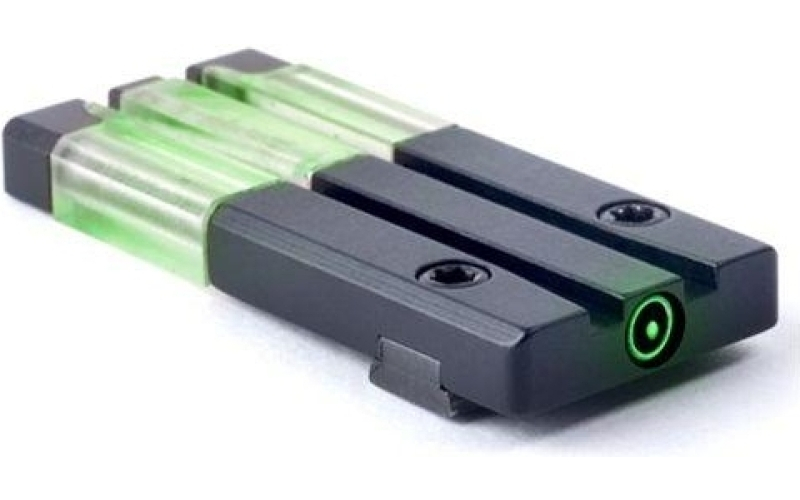 Ml63147 fiber-tritium bullseye for kahr pistols green rear