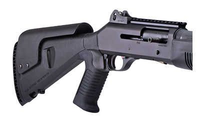 Mesa Tactical Urbino Pistol Grip Stock, Fits Benelli M4 12 Gauge, 12.5" Length of Pull, Adjustable Cheek Riser, Matte Finish, Black 90040