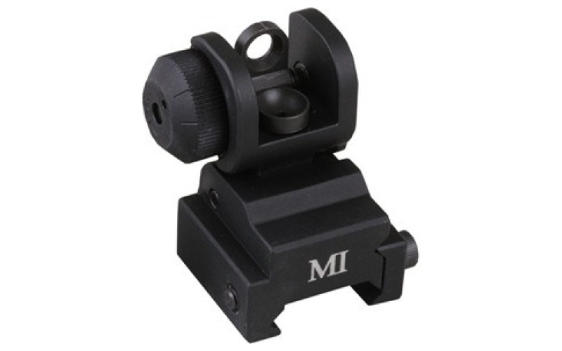 Midwest Industries Midwest mctar-ers emergency rear sight, black