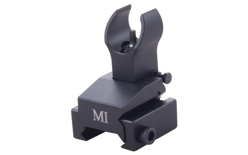 Midwest Industries Midwest 1.3''  flip-up forearm rail front sight aluminum blac