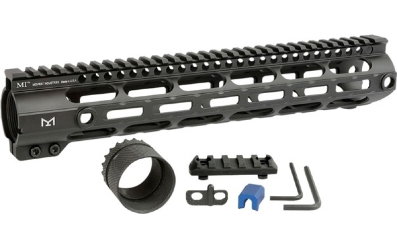 Midwest Industries Ar 308 12.625'' combat rail handguard dpms high m-lok black